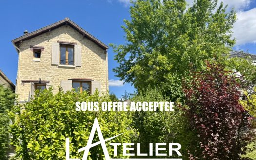 Meulière rénovée à Mareil-Marly 