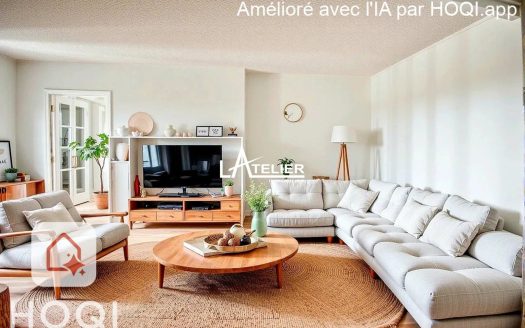 Longère en pierre avec jardin arboré, beaux volumes